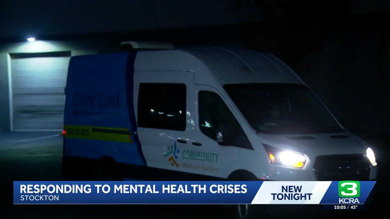 Stockton's mobile community response team addresses mental health crises