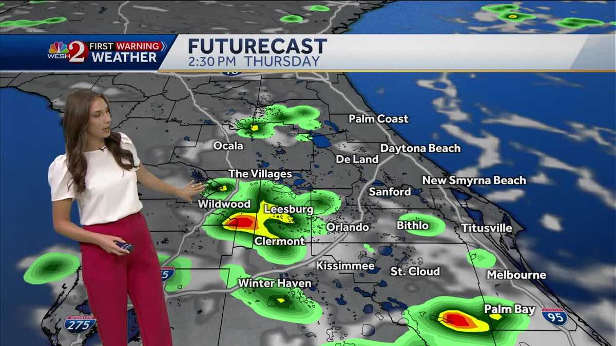 Rain chances climbing into Labor Day weekend