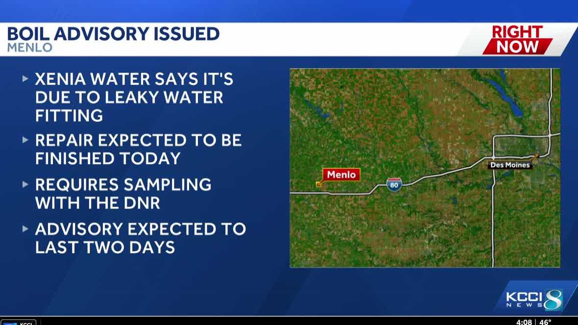 Xenia Rural Water District issues boil advisory for customers in Menlo ...