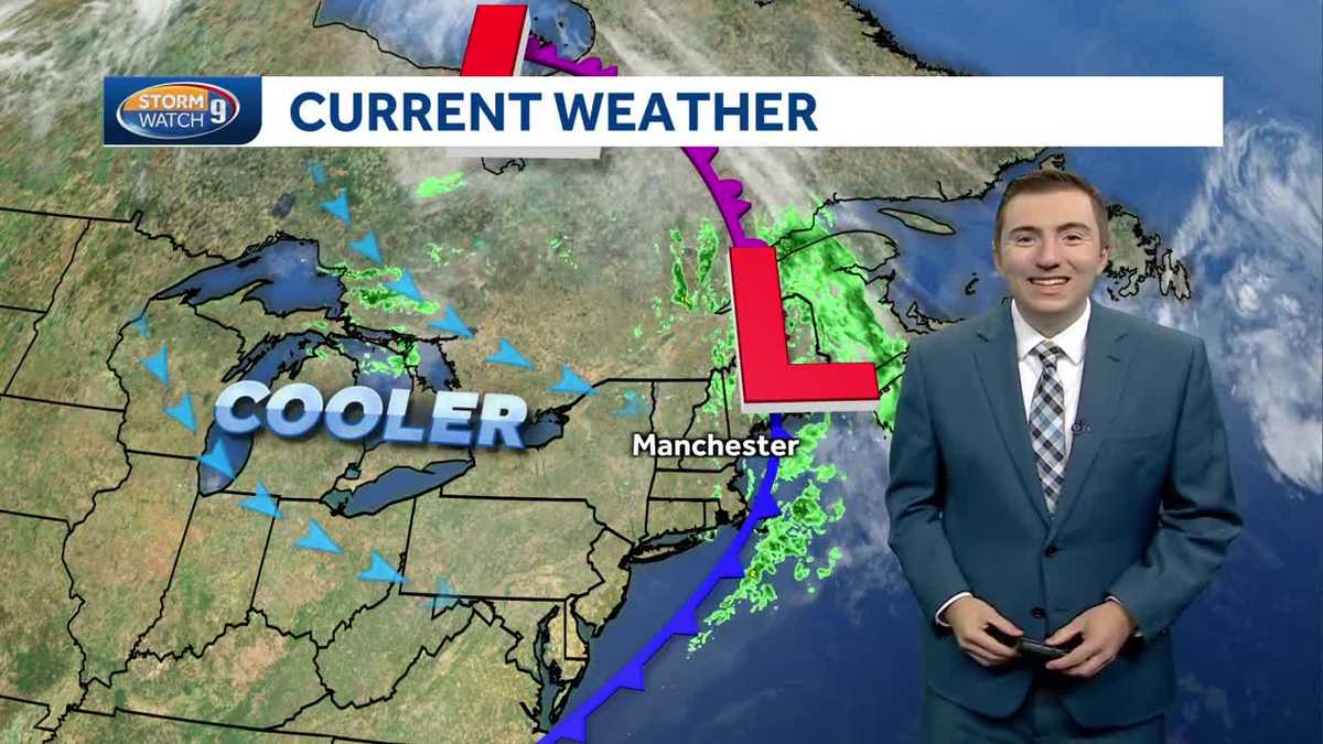 NH forecast video: Cooler air follows rain