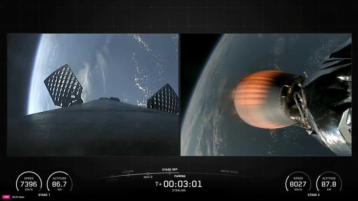 SpaceX Falcon 9 to launch Starlink satellites from Cape Canaveral
