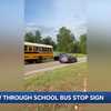 Mother gets video of cars blowing through JCPS bus stop signs, prompting investigation
