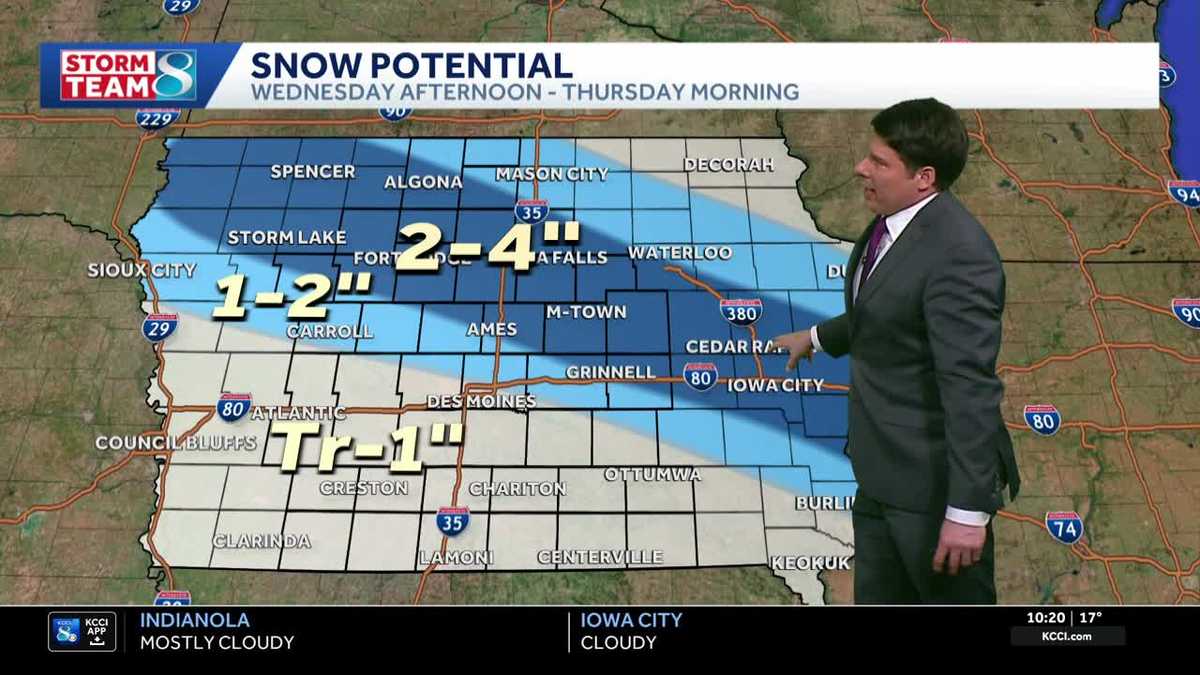 Des Moines weather: Bitter cold to start the week with more snow ...