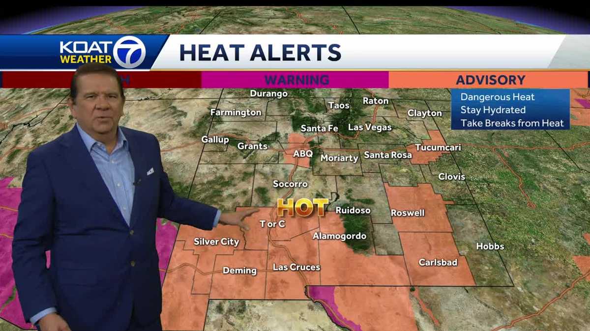 Record heat possible this weekend