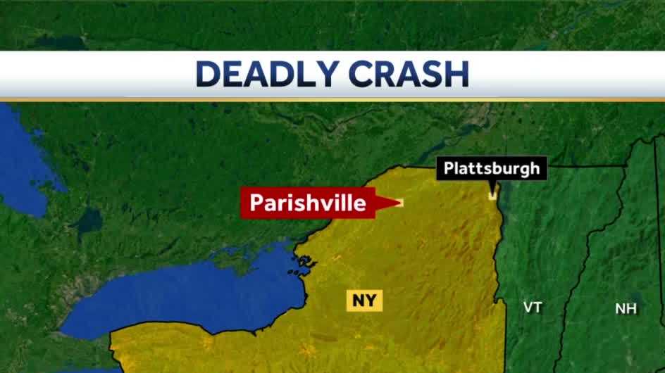 Teenager killed in single-vehicle crash near Parishville