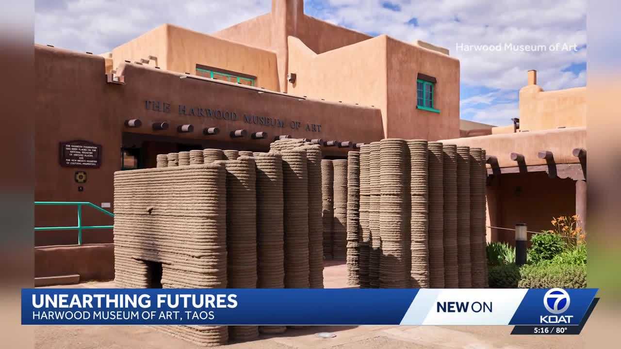 koat.com - Hamilton Kahn - Unearthing Futures' in Taos shows works inspired by adobe