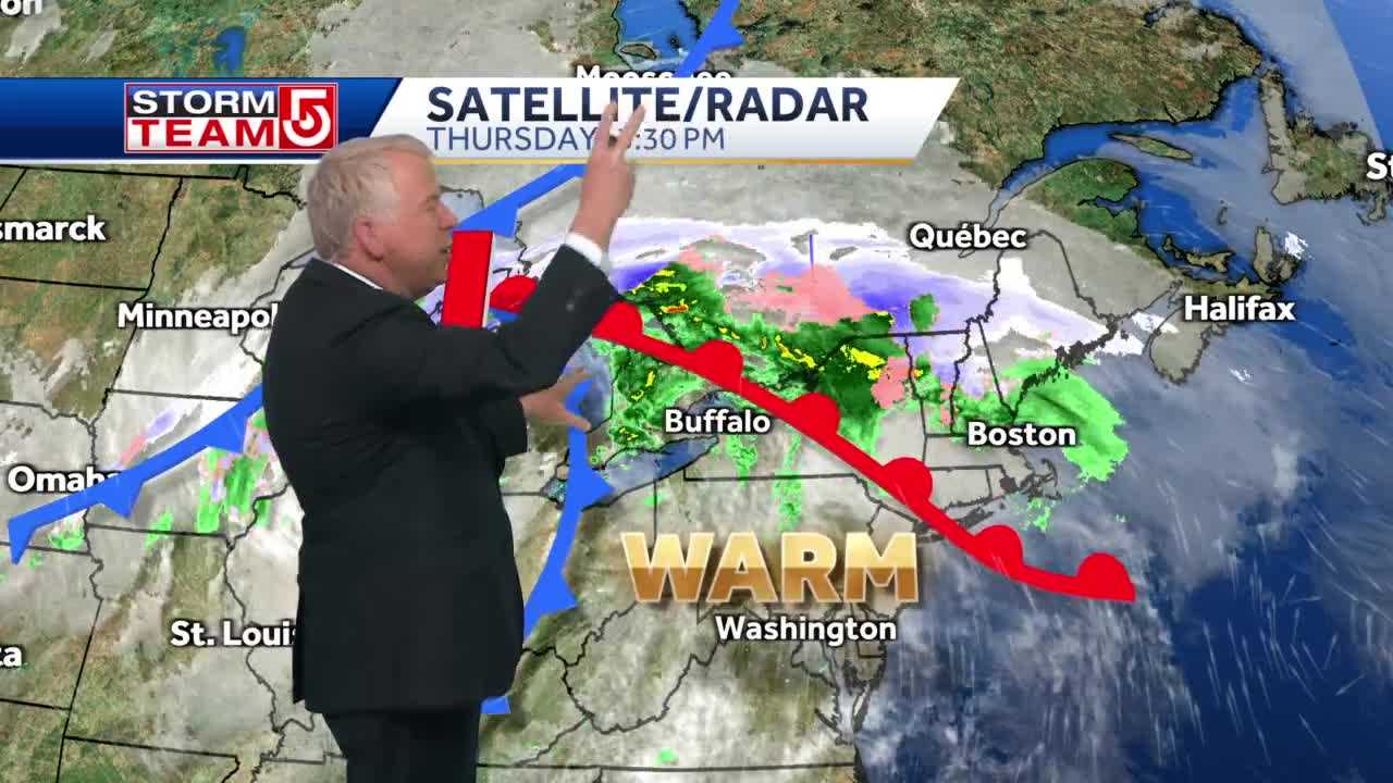 Video: Showers Thursday; Record Warmth On Friday