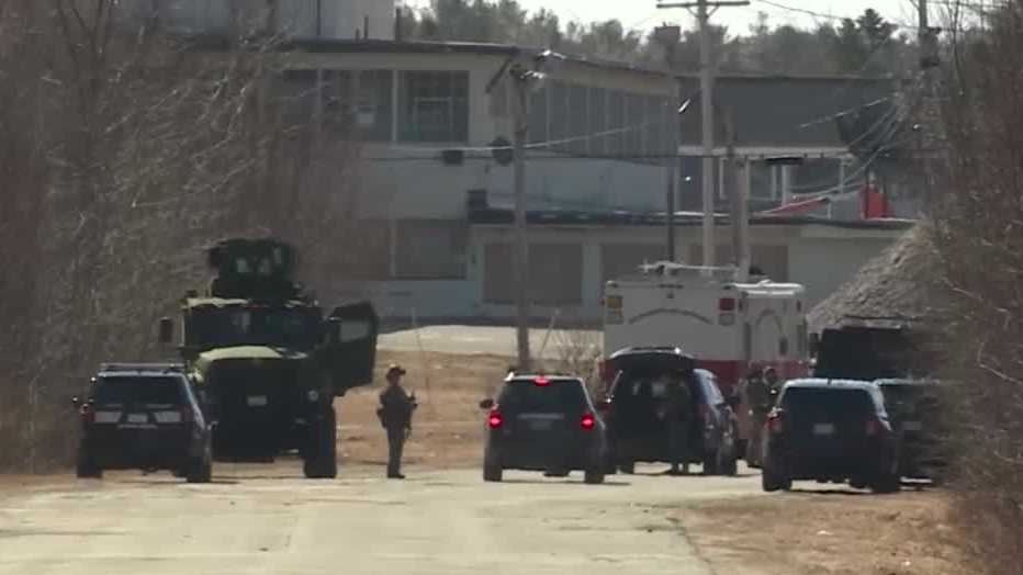Maine man trespasses inside maintained building, causes standoff
