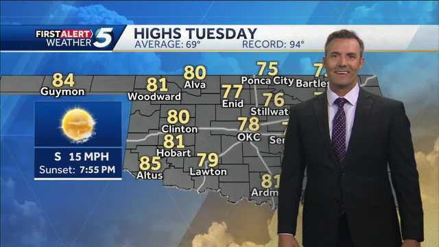 FORECAST: Strong winds return tonight - Vimarsana News