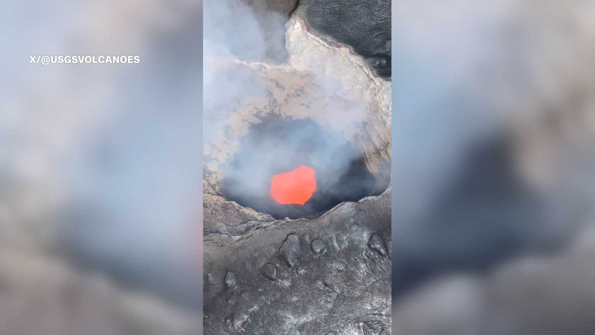 Ever wanted to look inside an active volcano? USGS just shared the view. See inside Kilauea