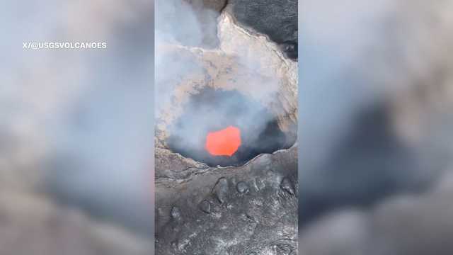 What does the inside of an active volcano look like? A new USGS video of Kilauea provides a glimpse