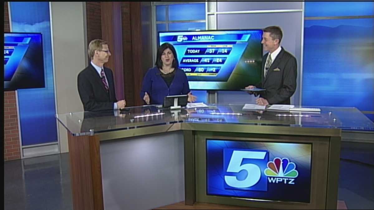 Tom Messner S Wptz Weather Forecast