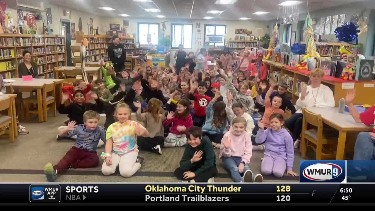 WMUR's Kevin Skarupa Visits Derry Village School