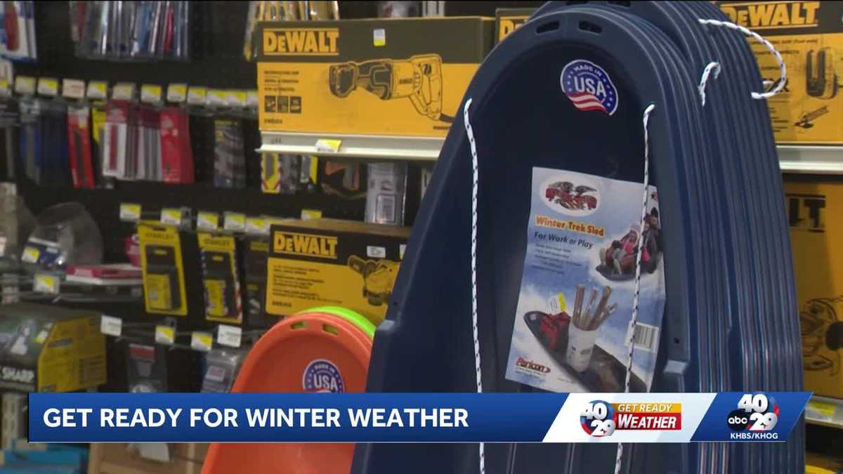 Arkansas store stocked up on essentials for upcoming winter storm