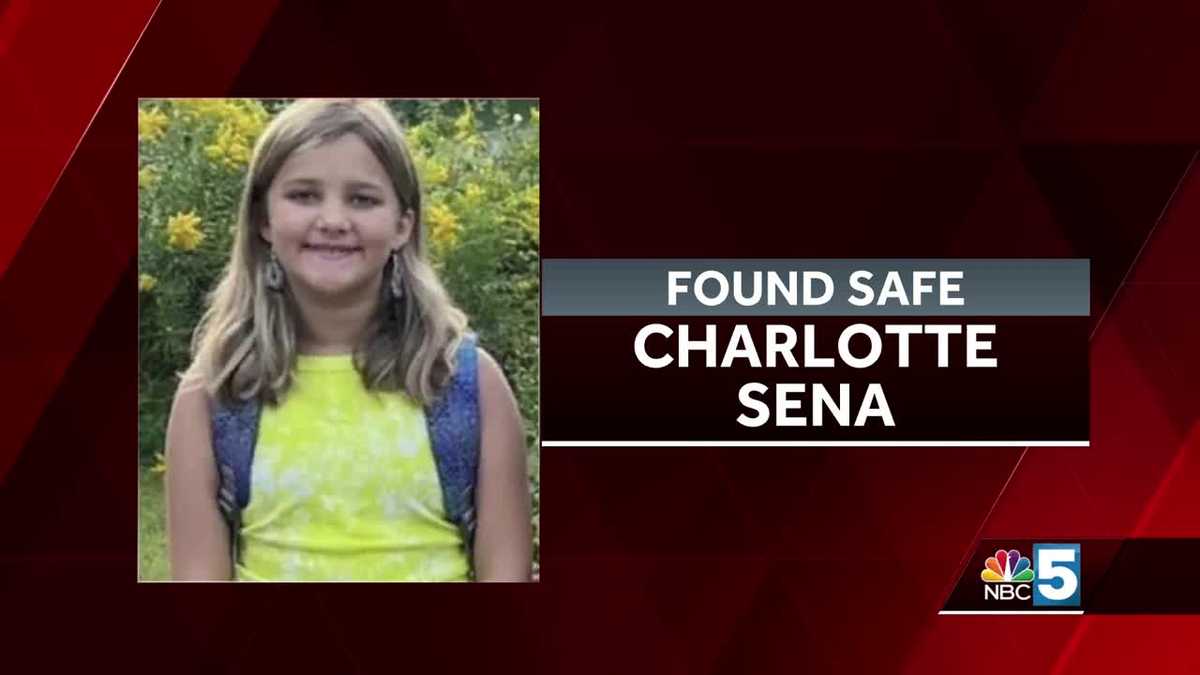 Charlotte Sena found alive after missing for days