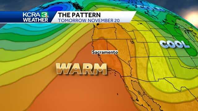 Dry skies for the week ahead with warming for Thanksgiving