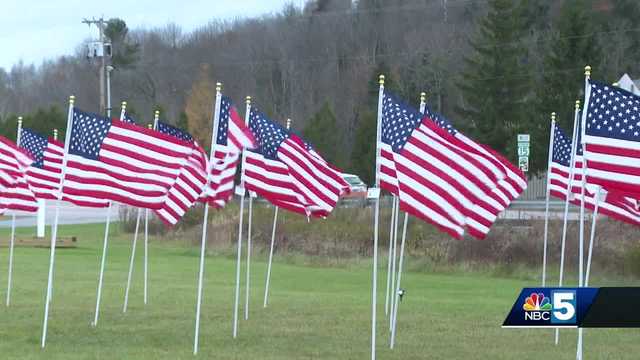 Vermont town honors Veterans with sponsored American flags - Vimarsana News