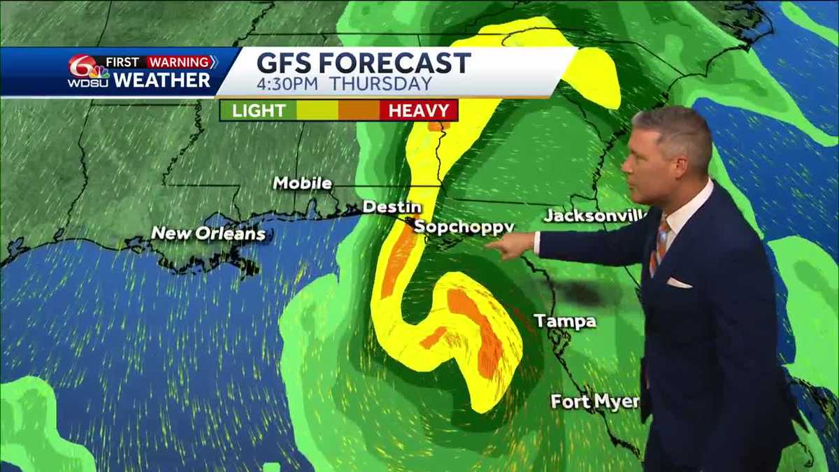 New Orleans weather forecast what will hurricane helene bring us