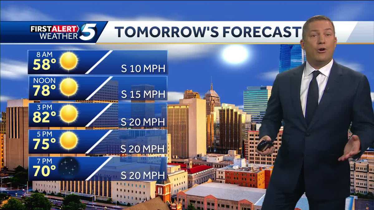 Near record warmth for Tuesday
