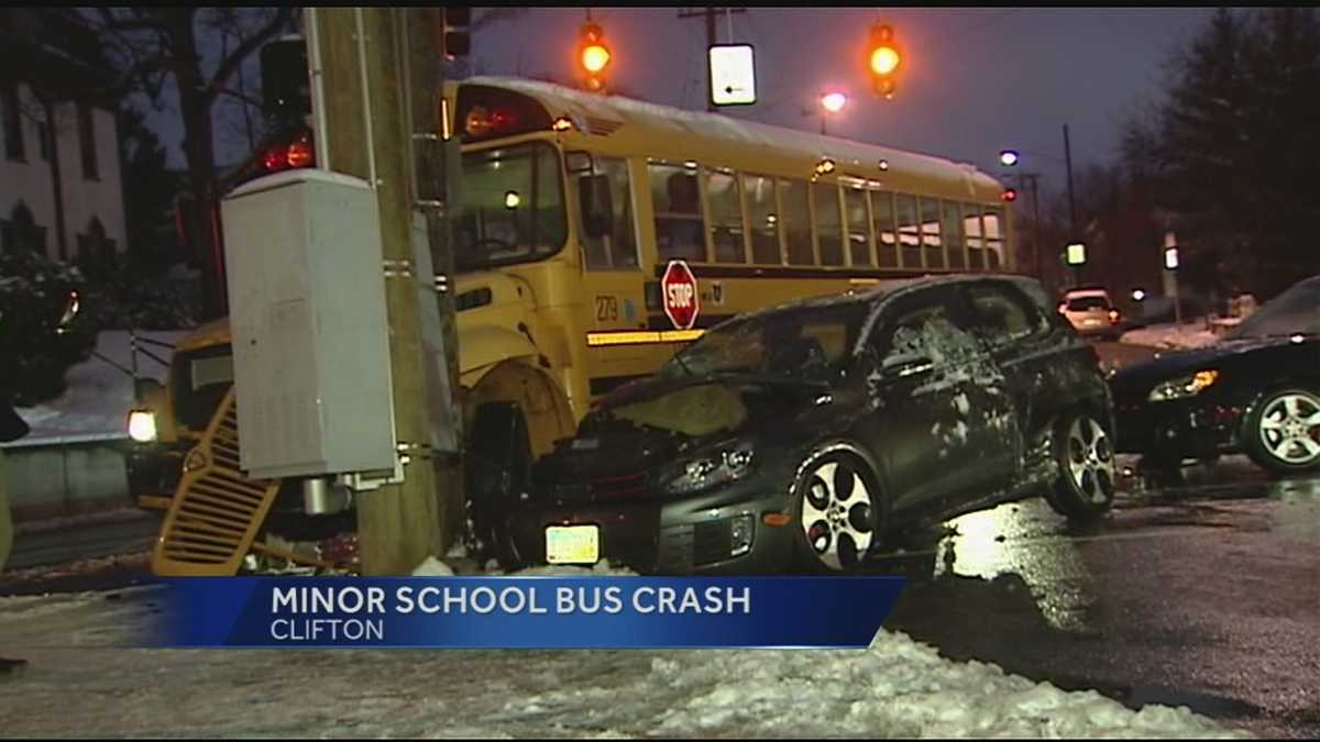 No injuries reported in morning school bus accident