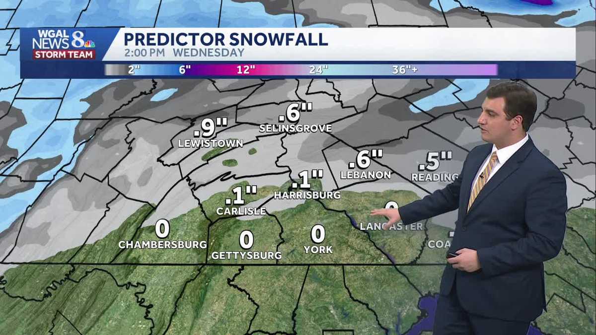 Light Snow Developing Tonight; Tracking Unsettled Pattern Through Next Week