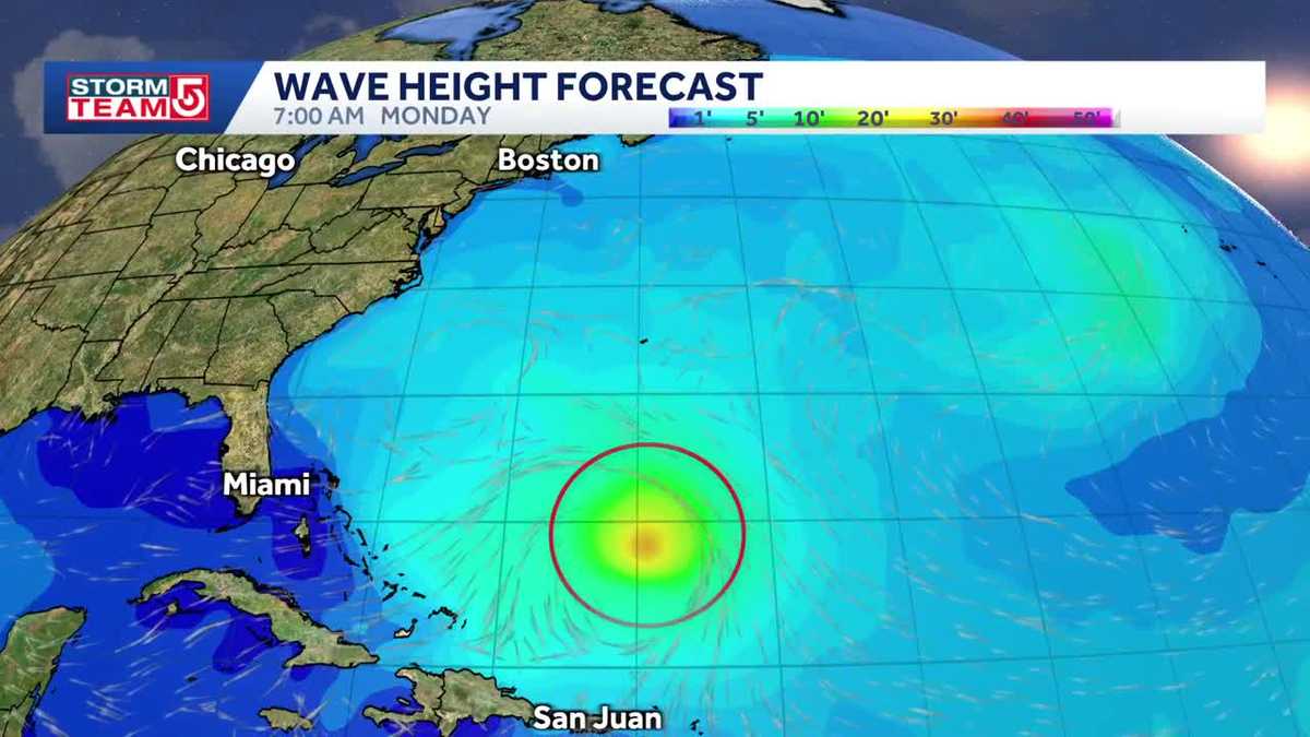 When could Erin bring rip currents to New England?