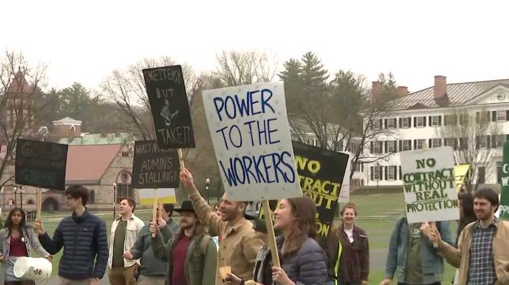 Dartmouth College graduate students go on strike - Vimarsana News