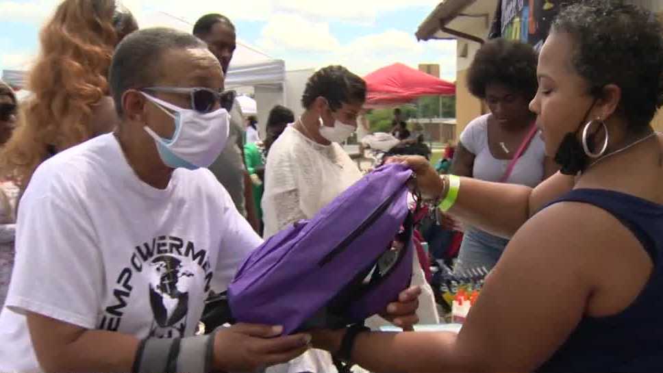 Baltimore Ceasefire Weekend hosts backpack giveaway
