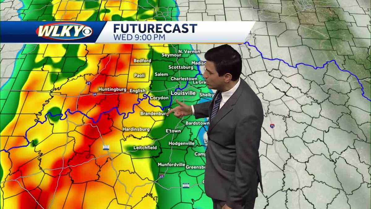 Windy and warm day, strong storm chances tonight