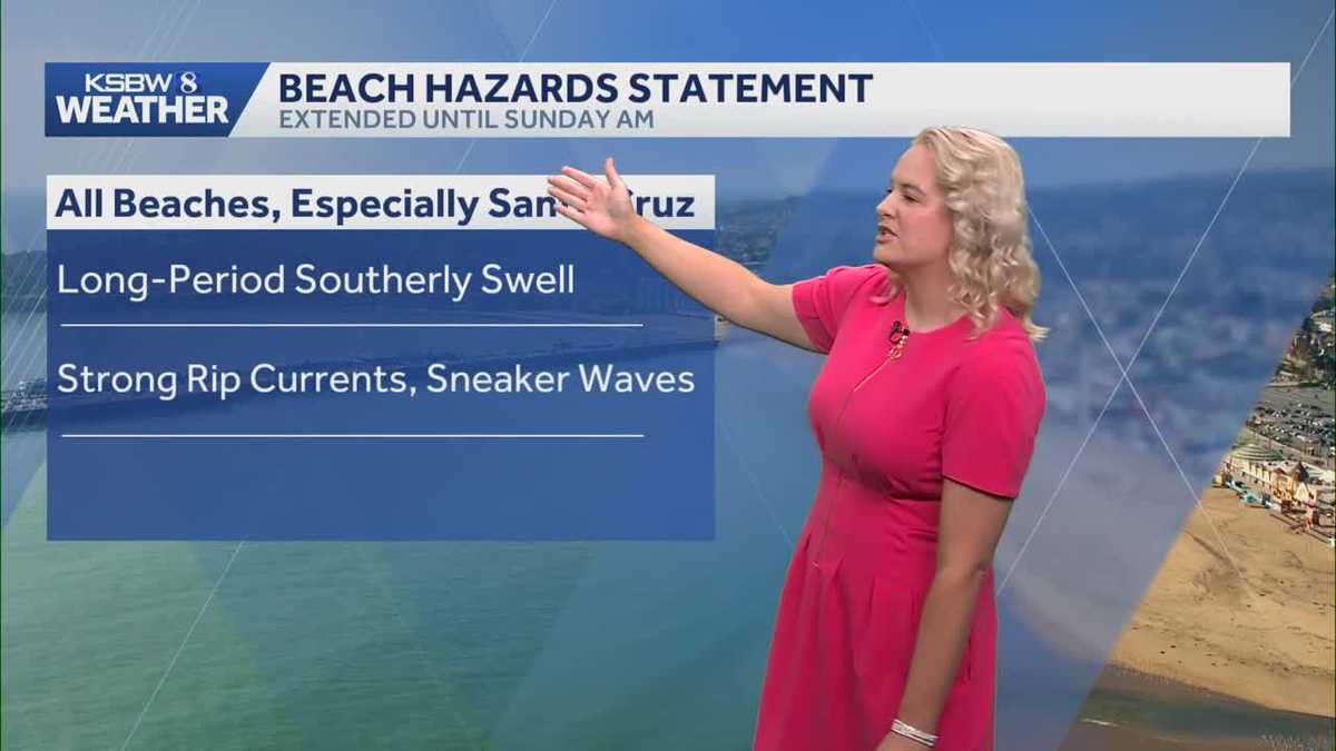 Beach hazards and marine layer remain key weather stories this holiday ...