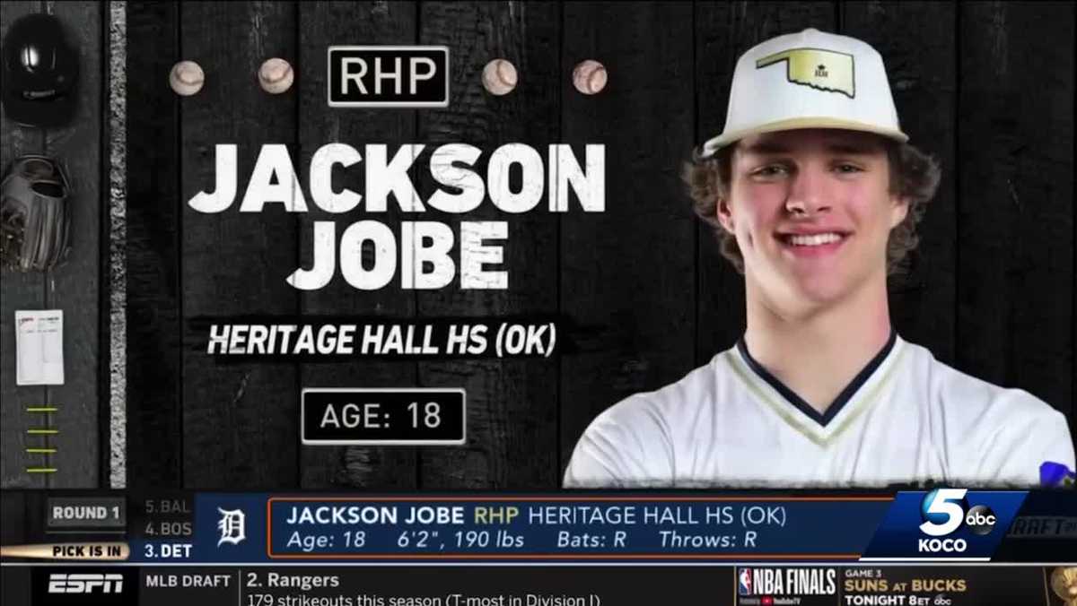 DETROIT TIGERS DRAFT JACKSON JOBE Jackson Jobe part of elite class of
