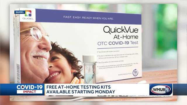 Free at-home COVID-19 tests available in New Hampshire starting next week - Vimarsana News