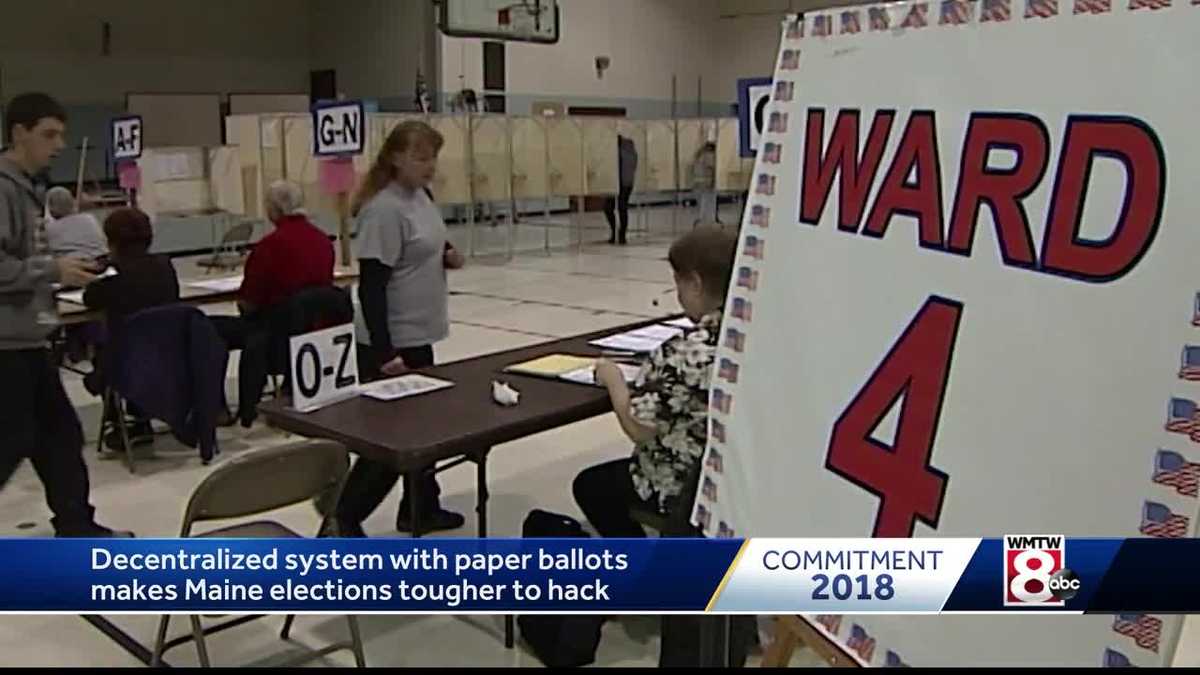 How safe is Maine's election security system?