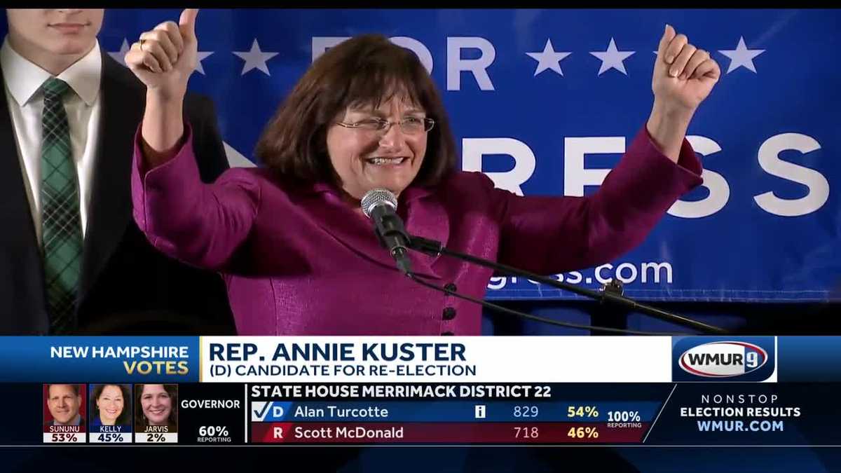 Rep Annie Kuster Speaks After Winning Re Election For Fourth Term