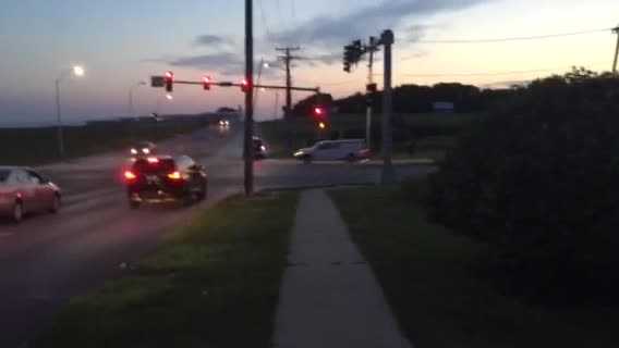 On Video: Des Moines police chase ends in Pleasant Hill