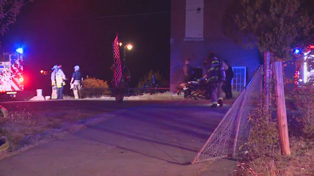 Oklahoma City fire crews battle fire at abandoned school