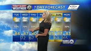 FIRST ALERT: Storm chances increase all day Tuesday