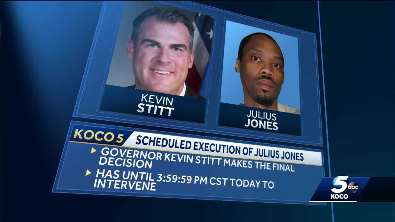 Stitt Has Until Thursday Afternoon To Decide Julius Jones' Fate