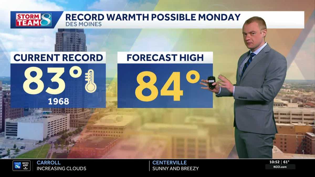 Des Moines weather: Warmer and breezy today, several rain chances this ...