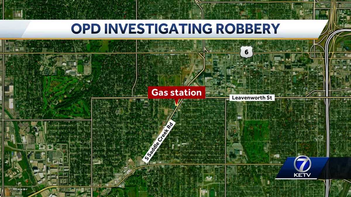 Omaha police search for suspect involved in gas station robbery - KETV