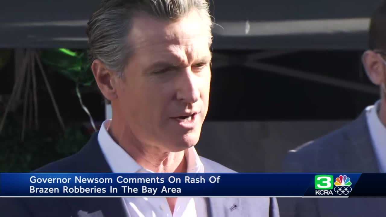 Gov. Newsom Condemns Retail Theft Rings In Bay Area, Vows ‘exponential ...