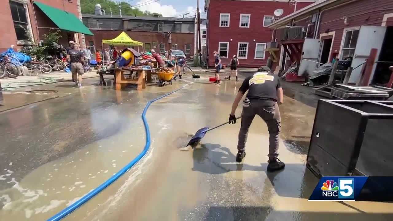 Cleanup efforts underway for businesses in downtown Montpelier - Vimarsana News