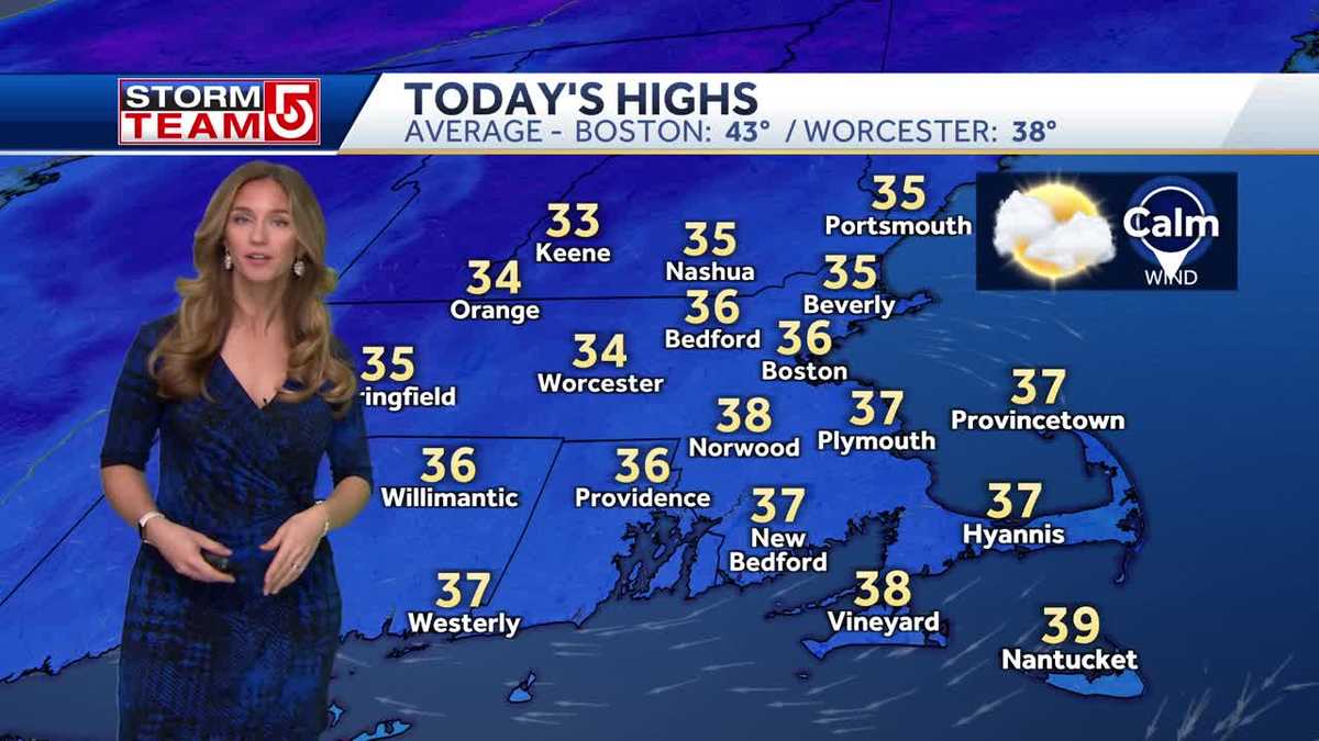 Video: Wintry Mix Possible Monday Morning