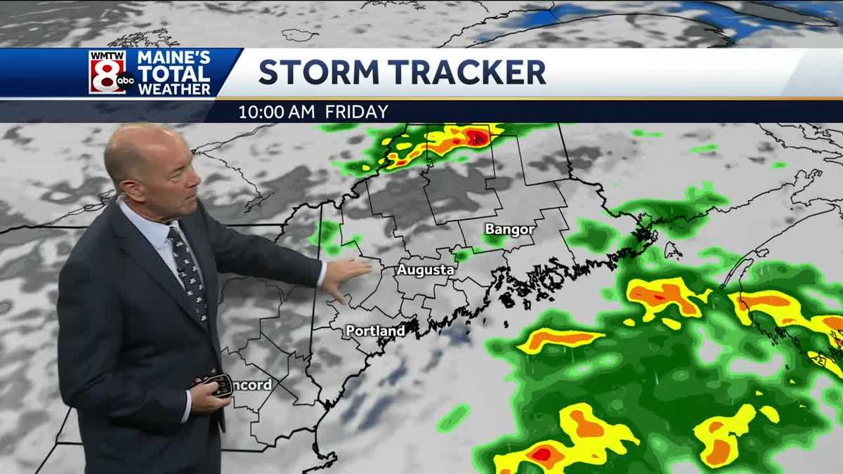 When showers and storms may impact your weekend plans
