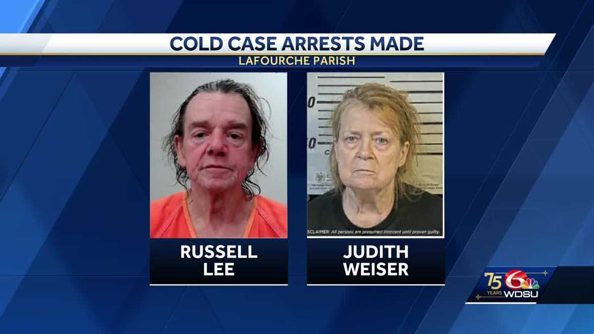 Arrests made in Lafourche Parish cold case murder from 1986