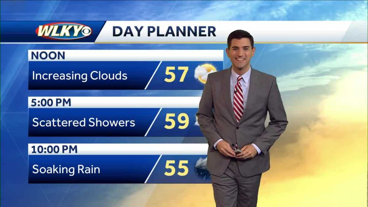Rain Chances Increasing Tuesday