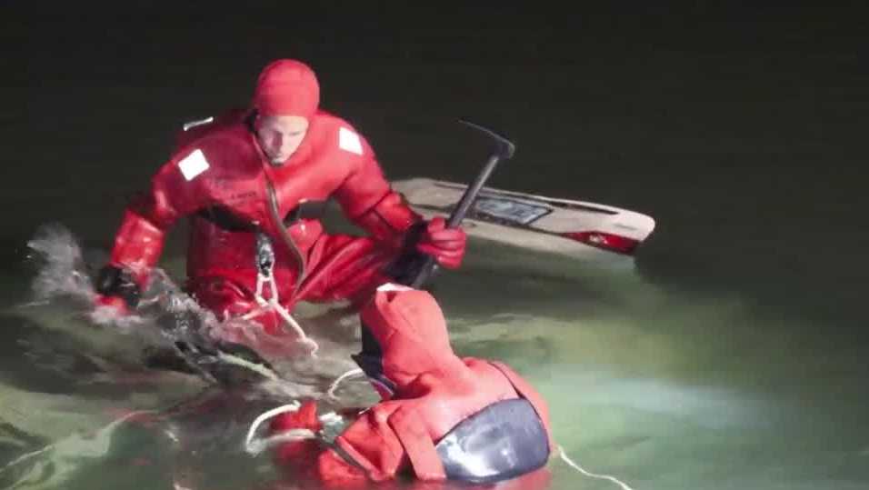 Man rescued after crashing car into water on Cape Cod