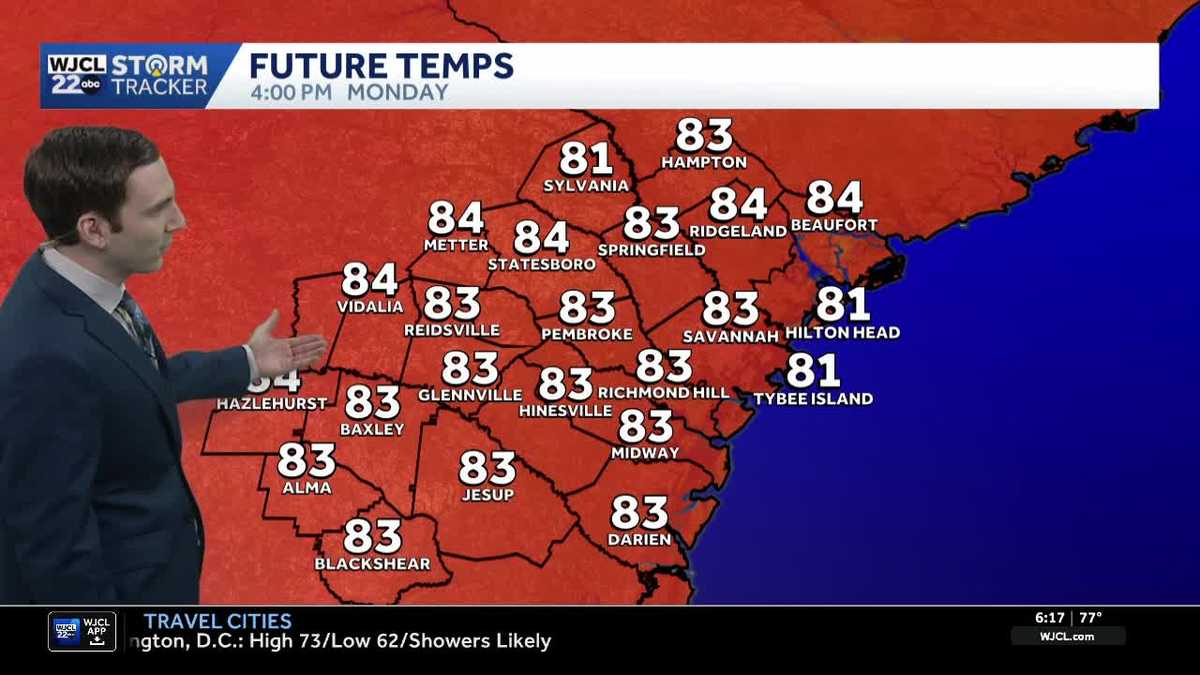 Sunny & warm days are back in the forecast for Southeast Georgia & the ...