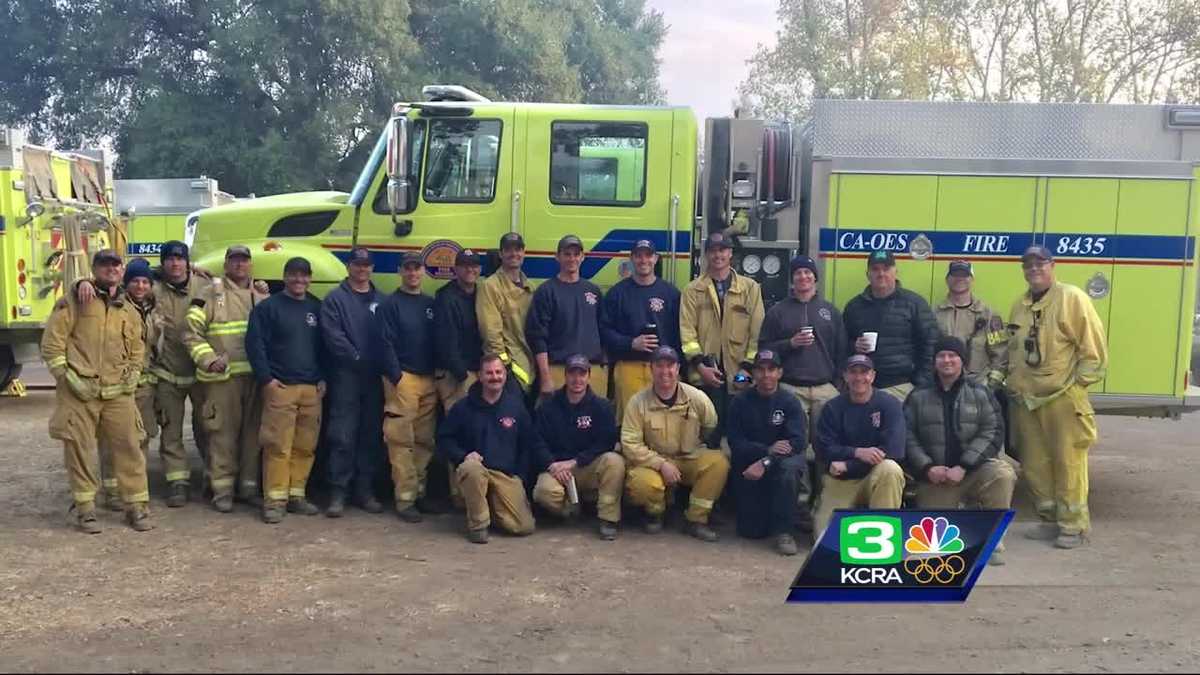 Sacramento Honors Firefighters For Battling Deadly Norcal Wildfires