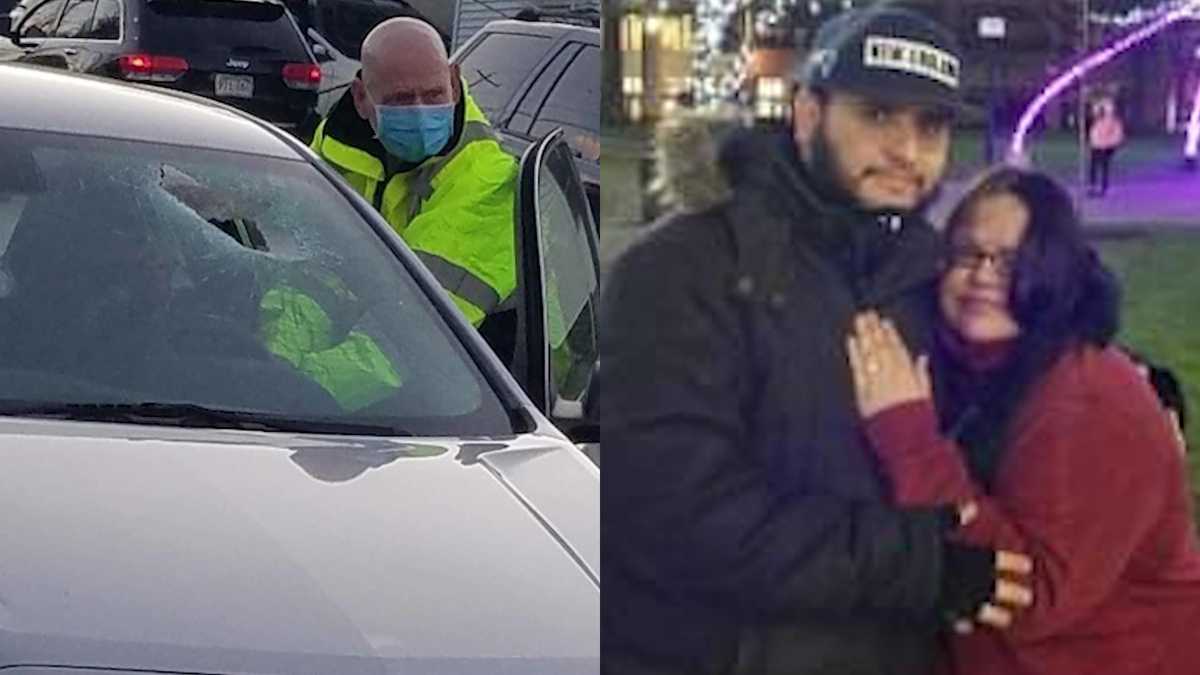 Driver who had brick thrown through windshield faces long recovery